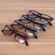 Load image into Gallery viewer, Elbru Vintage Wooden Pattern Glasses Frame Men&amp;Women Retro Optical Spectacle Eyeglasses Ultralight Clear Len Plain Spectacles