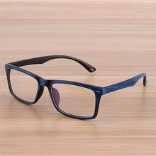 Load image into Gallery viewer, Elbru Vintage Wooden Pattern Glasses Frame Men&amp;Women Retro Optical Spectacle Eyeglasses Ultralight Clear Len Plain Spectacles