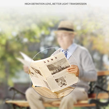 Load image into Gallery viewer, Elderly Smart Zoom Anti-blue Light Reading Glasses Anti-radiation Reading Glasses Far and Dual-use frameless Glasses