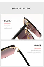 Load image into Gallery viewer, Elegant Ladies  Sunglasses Women Sunscreen  Long Face Progressive Sunglasses 50549