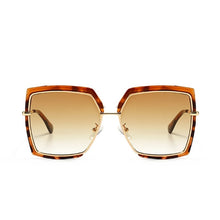 Carica l&#39;immagine nel visualizzatore di Gallery, Elegant Woman Square Sunglasses Men Unique Gold Black Shades  Brand Driving Sun Glasses Unisex Female Men zonnebril dames