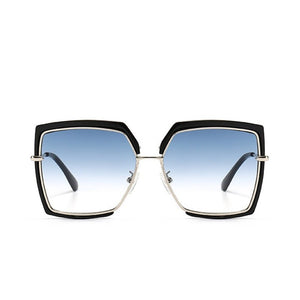 Elegant Woman Square Sunglasses Men Unique Gold Black Shades  Brand Driving Sun Glasses Unisex Female Men zonnebril dames