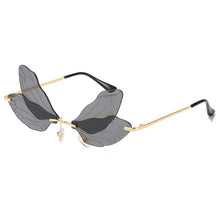 Load image into Gallery viewer, Dragonfly Sunglasses Women 2022 Fashion Brand Retro Steam punk Frameless Sun Glasses For Woman Girls Shades Oculos