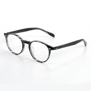 Elins Glasses Frame Women Men Prescription Myopia Optical Oval Eyeglasses Frame Round Spectacle Frame OV5241 Reading Glasses