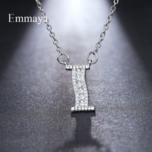 Load image into Gallery viewer, Emmaya Letters Chain Pendants Necklaces Women&#39;s Zircon Hip Hop Jewelry With Gold Tennis Chain Party Wedding Gift