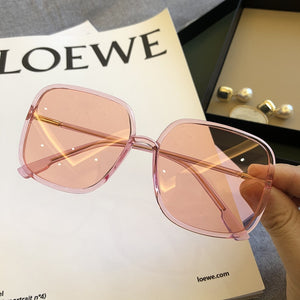 Emosnia 2023 donne alla moda occhiali da sole quadrati oversize marca italiana occhiali da sole polarizzati tonalità Oculos UV400 