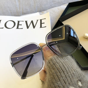 Emosnia 2023 donne alla moda occhiali da sole quadrati oversize marca italiana occhiali da sole polarizzati tonalità Oculos UV400 