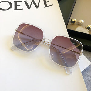 Emosnia 2023 donne alla moda occhiali da sole quadrati oversize marca italiana occhiali da sole polarizzati tonalità Oculos UV400 