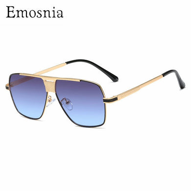 Emosnia 2023 Cool Men Sunglasses Goggle Summer Gradient Outdoor Sun Glasses Vintage Punk Eyeglasses Oculos De Sol UV400