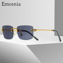 Load image into Gallery viewer, Emosnia 2023 Oversized Square Sunglasses Men Women Metal   Brand Sun Glasses Retro Classic Eyeglasses