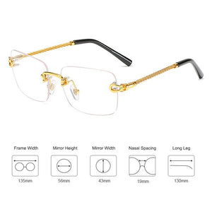 Emosnia 2023 Oversized Square Sunglasses Men Women Metal   Brand Sun Glasses Retro Classic Eyeglasses