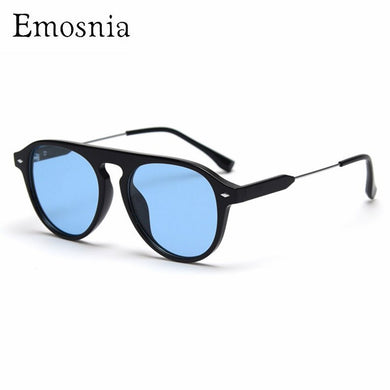 Emosnia 2023 Occhiali da sole quadrati vintage da uomo Decorazione per unghie Gelatina di colore Occhiali da donna Tendenze Occhiali da sole Tonalità UV400 