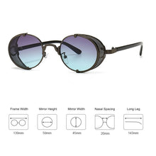 Load image into Gallery viewer, Emosnia 2023 Punk Sunglasses Men Women Vintage Round Sun Glasses Retro Gradient  Eyeglasses Outdoor Goggles UV400
