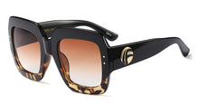 Carica l&#39;immagine nel visualizzatore di Gallery, Emosnia Occhiali da sole quadrati Goggle UV400 Donna Donna Trend Nero Grigio sfumato 2023 Occhiali da vista Oculos da esterno 