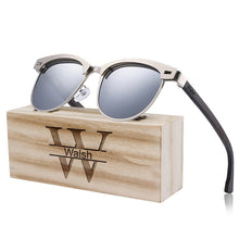 Load image into Gallery viewer, Engrave Your LOGO Wooden Polarized Men&#39;s Sunglasses Women Sun glasses UV400 Protection Male Oculos de sol Masculino