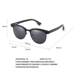 Engrave Your LOGO Wooden Polarized Men's Sunglasses Women Sun glasses UV400 Protection Male Oculos de sol Masculino