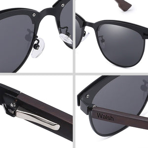 Engrave Your LOGO Wooden Polarized Men's Sunglasses Women Sun glasses UV400 Protection Male Oculos de sol Masculino