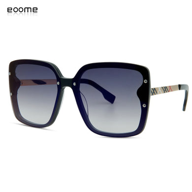 Eoome 2023 Lady Sunglasses Winter Woman  Tortoiseshell Glasses Lentes Polarizados Para Hombre  With Case