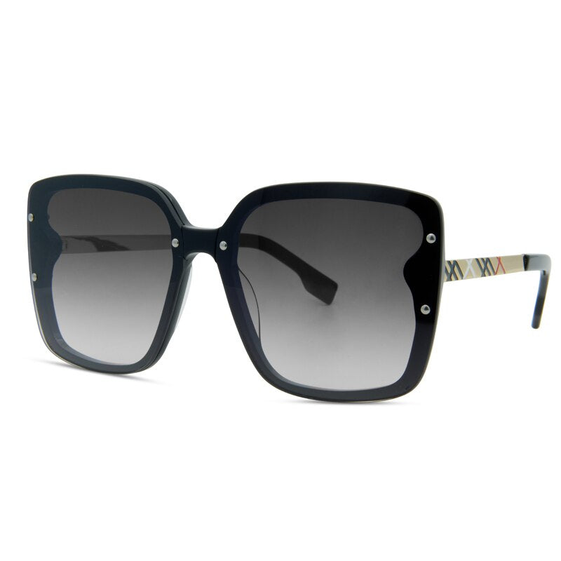 Eoome 2023 Lady Sunglasses Winter Woman  Tortoiseshell Glasses Lentes Polarizados Para Hombre  With Case