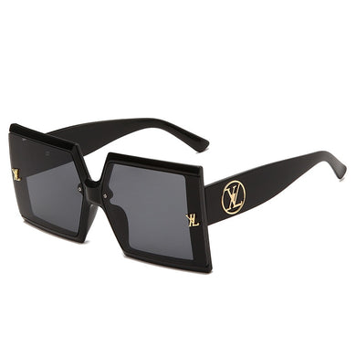 Erilles Occhiali da sole oversize quadrati Donna Uomo Occhiali da sole vintage Designer di marca Occhiali multicolor Oculos De Sol Feminino 