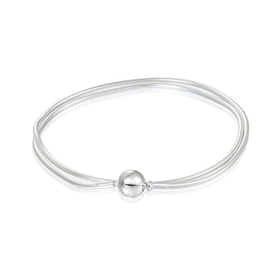 Collana Essence Catena del serpente Lunghezza 45CM Collana di gioielli in argento sterling 925 per le donne Moda Gioielli fai da te Stile europeo di marca 