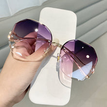 Load image into Gallery viewer, Ettatend  Brand Designer Rimless Sunglasses Women Frameless Gradient Trimmed Lens Sun Glasses Lentes De Sol Mujer