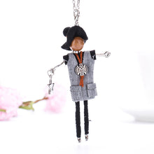 Load image into Gallery viewer, Europe And The United States 2018 New Doll Pendant Necklace Women Long Chain Fashion Statement Jewelry collier femme