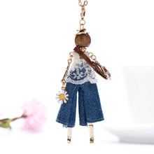 Load image into Gallery viewer, Europe And The United States 2018 New Doll Pendant Necklace Women Long Chain Fashion Statement Jewelry collier femme