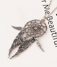 Carica l&#39;immagine nel visualizzatore di Gallery, Europe And The United States New Fashion Accessories Jewelry Dream Catcher Leather Pendant Necklace Gift For Women Necklace