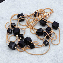 Load image into Gallery viewer, Europe Fashion Crystal Jewelry Accessories, Austrian Crystal Bead Long Necklace Sweater Chain Necklaces &amp; Pendants For Women