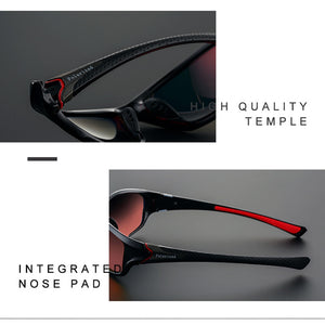 European American Sports Rid-ing Short Sight Sun Glasses Polarized Sunglasses Custom Made Myopia Minus Prescription Lens -1 To-6