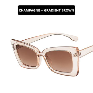 European And American Sunglasses 2023 Cool Hip Hop Butterfly Sunglasses Style Sunglasses Personality Retro Street Fashion