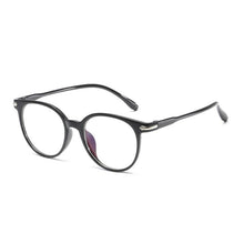 Load image into Gallery viewer, European and American Ladies Glasses Transparent Computer Game Glasses Retro Comfortable Anti-blue Literary Glasses