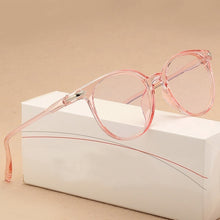 Load image into Gallery viewer, European and American Ladies Glasses Transparent Computer Game Glasses Retro Comfortable Anti-blue Literary Glasses