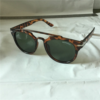European and American casual sunglasses Brown glasses PER01 Sunlight-proof sunglasses