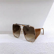 Load image into Gallery viewer, European and American sunglasses men and women square frame retro sunglasses big frame punk style sunglasses