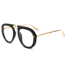 Load image into Gallery viewer, European and American sunglasses Korean street photography retro square big frame sunglasses
