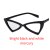 European and American personality sunglasses trend irregular triangle cat eye sunglasses