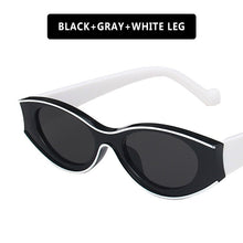 Load image into Gallery viewer, European and American oval sunglasses 2023 European and American catwalk trend personality sunglasses retro sunglasses