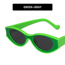 Load image into Gallery viewer, European and American oval sunglasses 2023 European and American catwalk trend personality sunglasses retro sunglasses