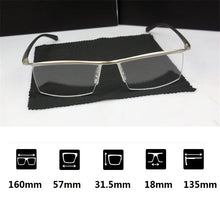 Load image into Gallery viewer, Evove 160mm Oversized Eyeglasses Frame Men Wide Face Glasses Frame Man Eyewear for Optic Myopia Diopter Anti Blue Photochromic