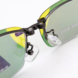 Evove Clip on Polarized Sunglasses Men Magnetic Driving Sun Glasses for Man Myopia Diopter Eyeglasses Frame Driver Night Sight