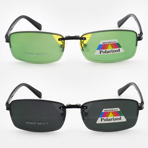 Evove Clip on Polarized Sunglasses Men Magnetic Driving Sun Glasses for Man Myopia Diopter Eyeglasses Frame Driver Night Sight