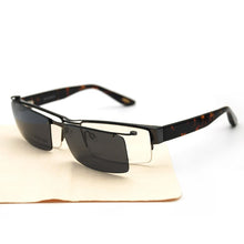 Load image into Gallery viewer, Evove Magnetic Sunglasses Polarized Men Clip on Sun Glasses for Man Driving Myopia Diopter Driver Fit Over Eyeglasses Anti Polar