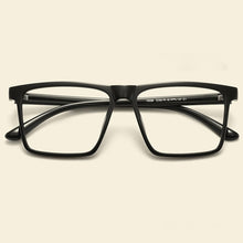 Load image into Gallery viewer, Evove Oversized Eyeglasses Men Women Square TR90 Glasses Frame Man Transparent Eyewear for Prescription Optic Lens