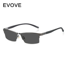 Load image into Gallery viewer, Evove Photochromic Sunglasses Men Myopia Glasses for Driving Transition Chameleon Change to Grey Anti Polar Reflection