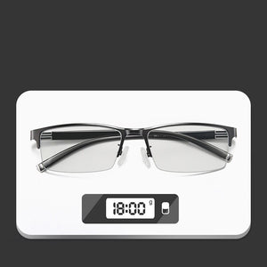 Evove Photochromic Sunglasses Men Myopia Glasses for Driving Transition Chameleon Change to Grey Anti Polar Reflection