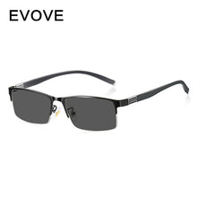 Load image into Gallery viewer, Evove Photochromic Sunglasses Men Myopia Glasses for Driving Transition Chameleon Change to Grey Anti Polar Reflection