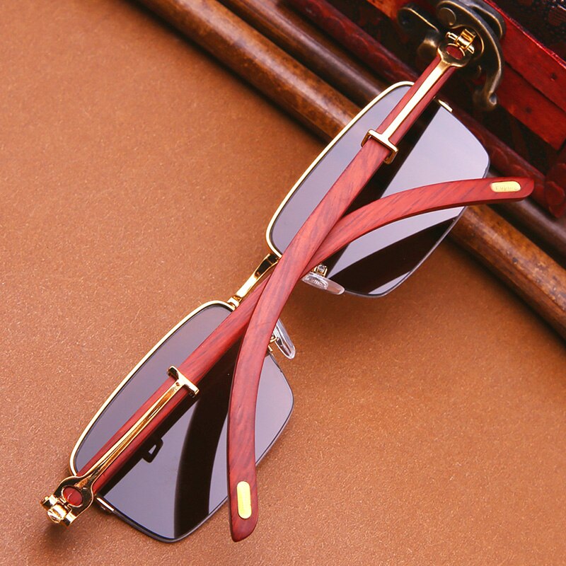 Evove stone Sunglasses Male natural crystal Sun Glasses for Men women Oversized Brown Rectangle Big Large shades UV400