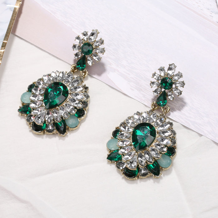 Exaggerated temperament fashion personality, wild new street beat creative stud earrings